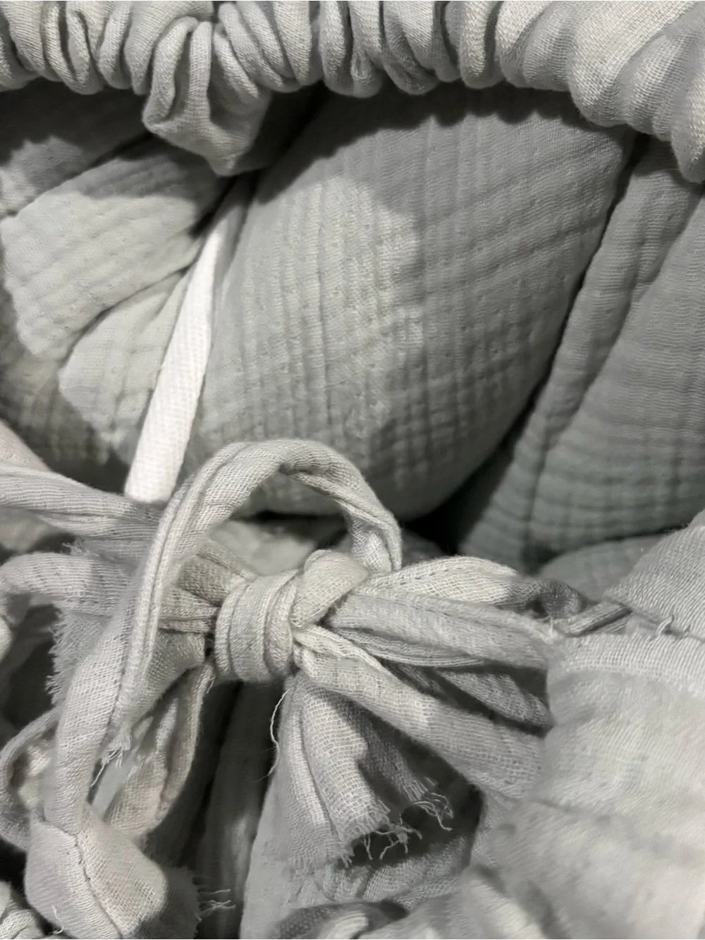 Organic Airy Gauze Dream Quilt Full/Queen in Mist